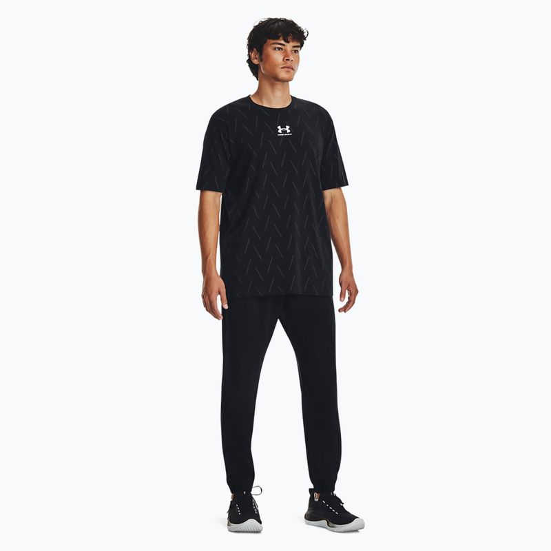 Pantaloni pentru bărbați Under Armour Stretch Woven Joggers black/pitch gray 2