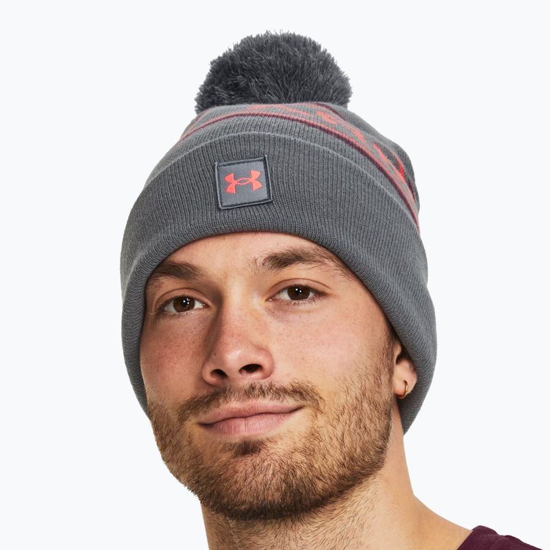 Căciulă de iarnă pentru bărbați Under Armour Halftime Pom Beanie pentru bărbați Halftime Pom Beanie