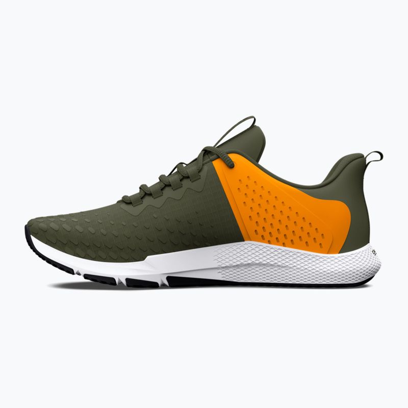 Pantofi de antrenament Under Armour Charged Engage 2 pentru bărbați marină din verde/portocaliu-formulă/negru 11