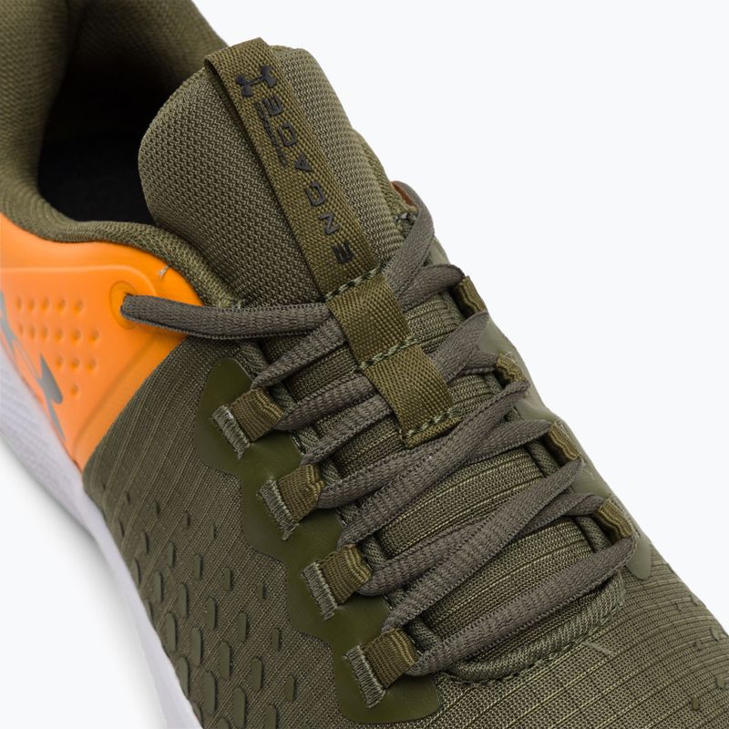 Pantofi de antrenament Under Armour Charged Engage 2 pentru bărbați marină din verde/portocaliu-formulă/negru 8