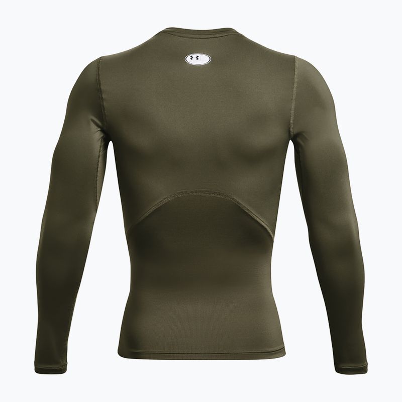 Under Armour bărbați de formare cu mânecă lungă Ua HG Armour Comp LS marin de la verde/alb 5