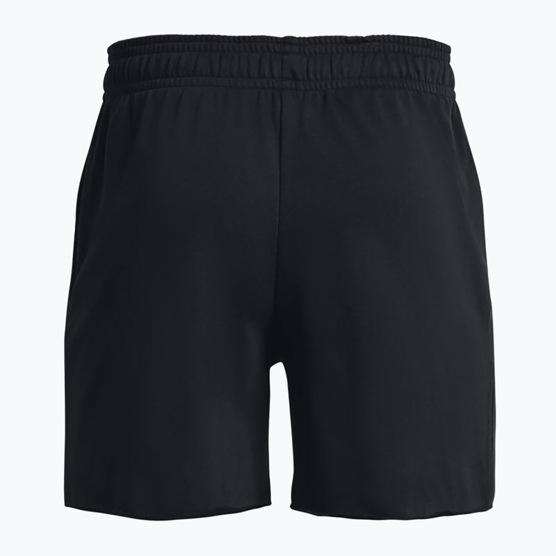 Pantaloni scurți pentru bărbați Under Armour Rival Terry 6in black/onyx white 6