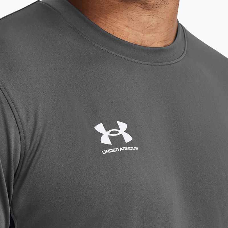 Tricou de fotbal pentru bărbați Under Armour Challenger Train castlerock/white 4