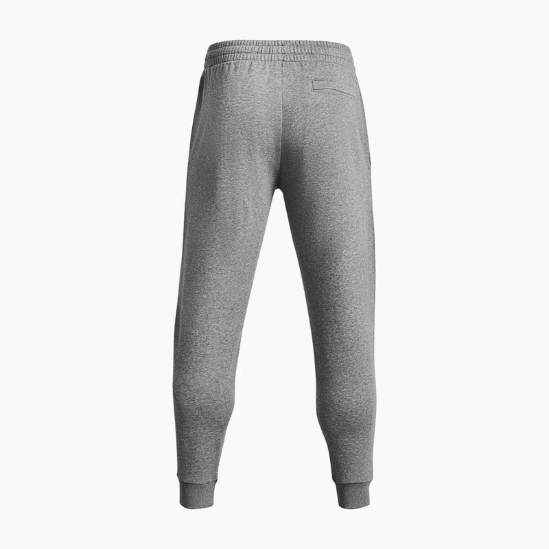 Under Armour bărbați Rival Fleece Joggers castlerock pantaloni de antrenament castlerock light heather/alb pentru bărbați 4