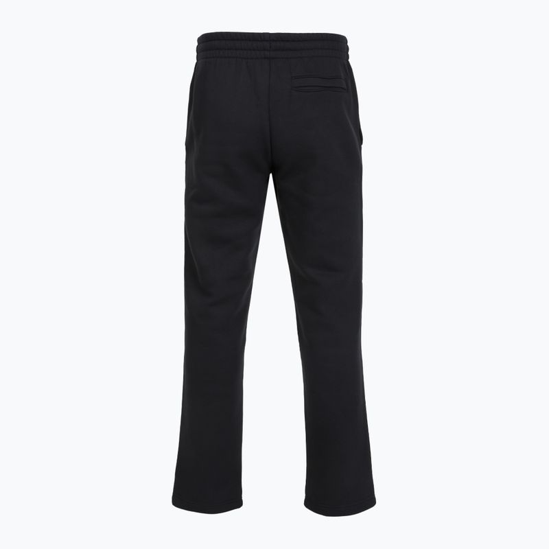 Pantaloni pentru bărbați Under Armour Icon Fleece Pant black/white 2