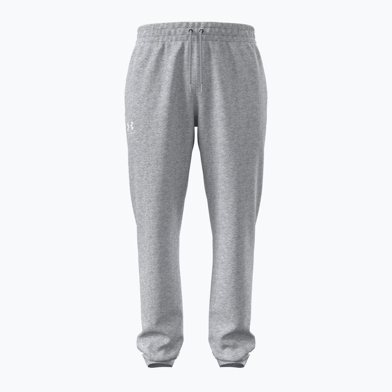 Pantaloni pentru bărbați Under Armour Icon Fleece Pant mod gray full heather/white 5