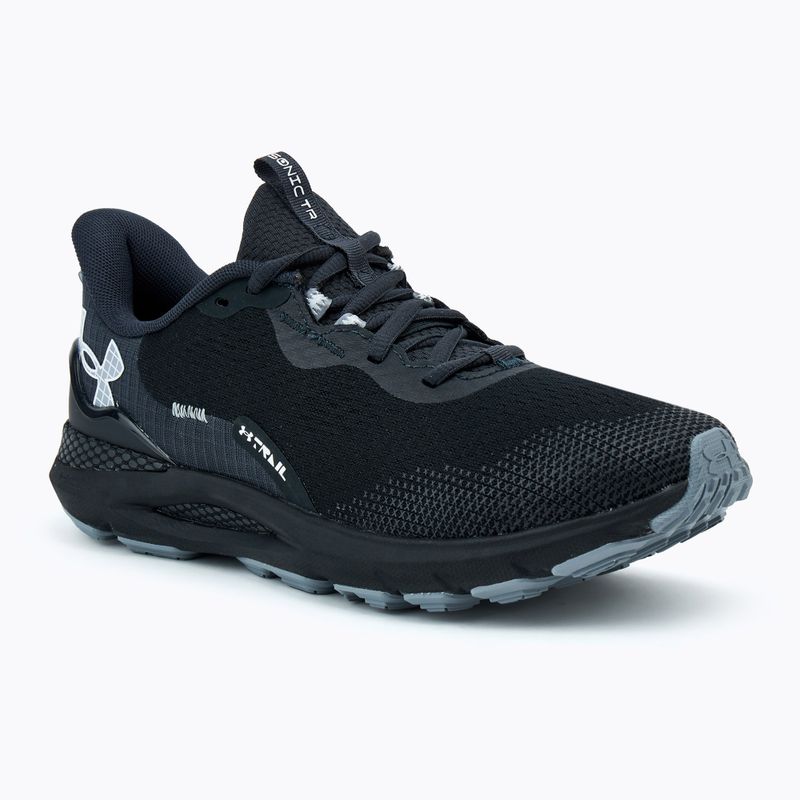 Under Armour Sonic Trail pantofi de alergare pentru bărbați negru/antracit/ oțel