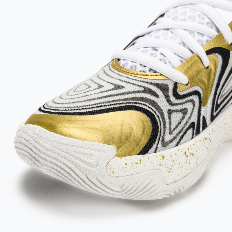 Încălțăminte de baschet Under Armour Spawn 6 white/black/metallic gold 7