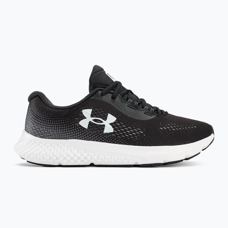 Încălțăminte de alergat pentru bărbați Under Armour Charged Rogue 4 black/white/white 2