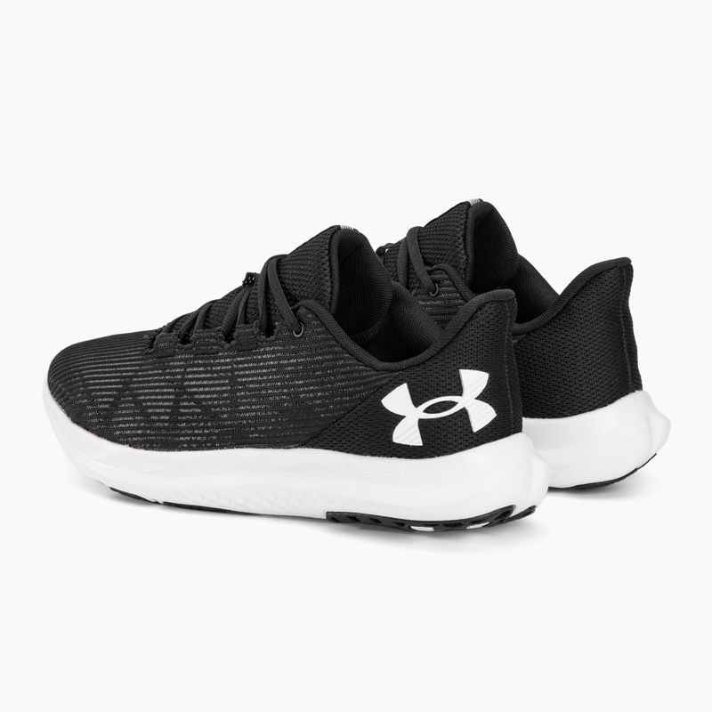 Încălțăminte de alergat pentru bărbați Under Armour Charged Speed Swift black/white/white 3