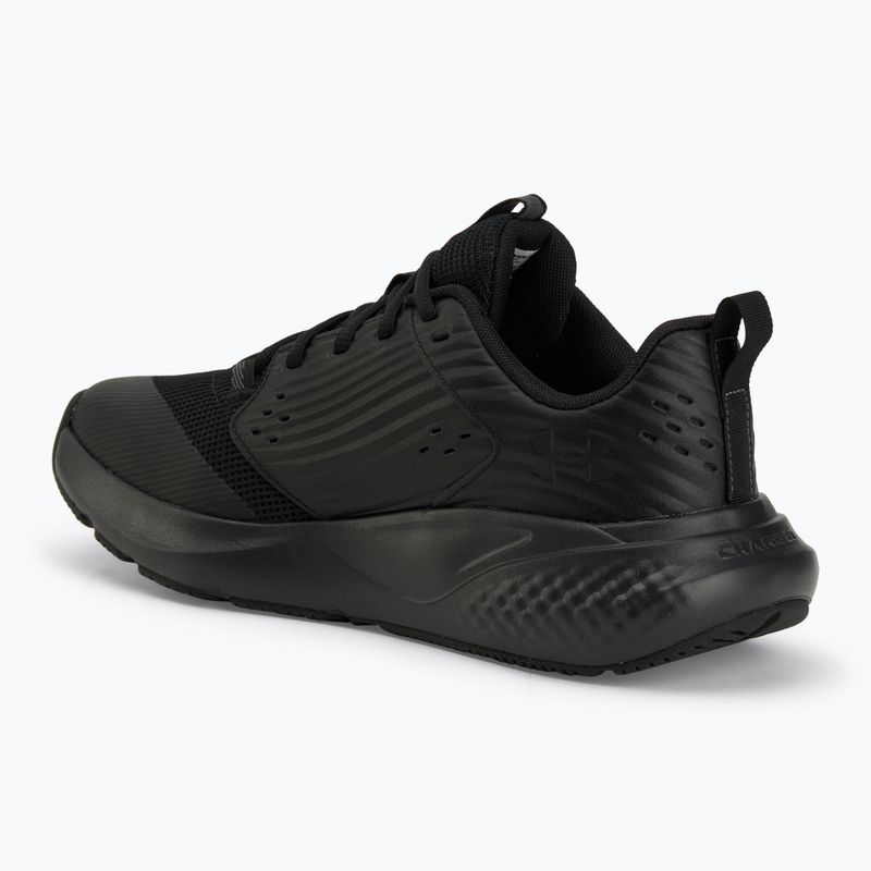 Încălțăminte de antrenament pentru bărbați Under Armour Commit 4 black/ultimate black/castlerock 3