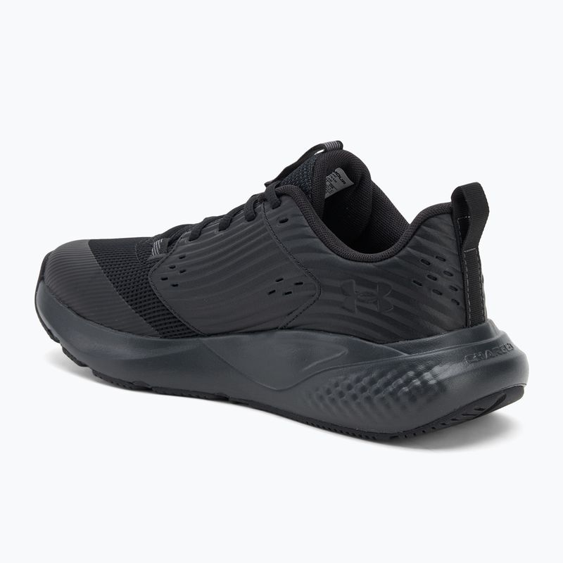 Încălțăminte de antrenament pentru bărbațiUnder Armour Commit 4 black/black/castlerock 3