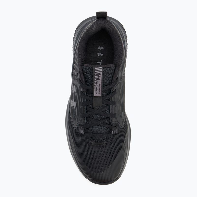 Încălțăminte de antrenament pentru bărbațiUnder Armour Commit 4 black/black/castlerock 5