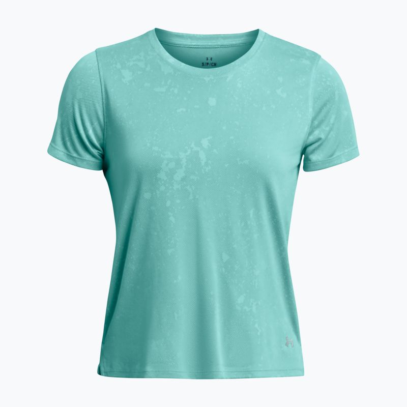Tricou de alergare pentru femei Under Armour Streaker Splatter radial turquoise/reflective
