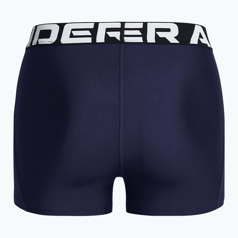 Pantaloni scurți pentru femei Under Armour HG Authentics horizon midnight navy/white 2