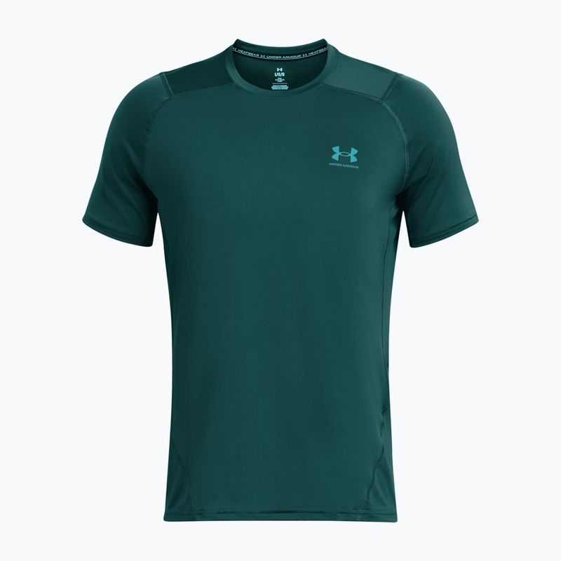 Tricou de antrenament pentru bărbați Under Armour HG Armour FTD Graphic hydro teal/circuit teal 3