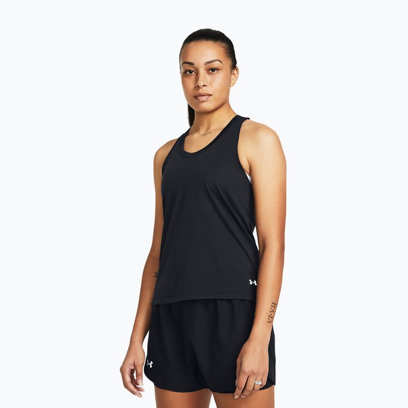 Tank top de alergare pentru femei Under Armour Launch Singlet black/reflective