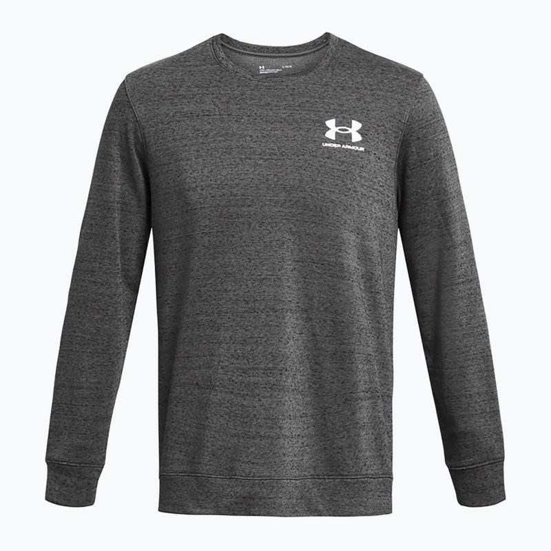 Bluză pentru bărbați Under Armour Rival Terry Lc Crew castlerock light heather/onyx white 3