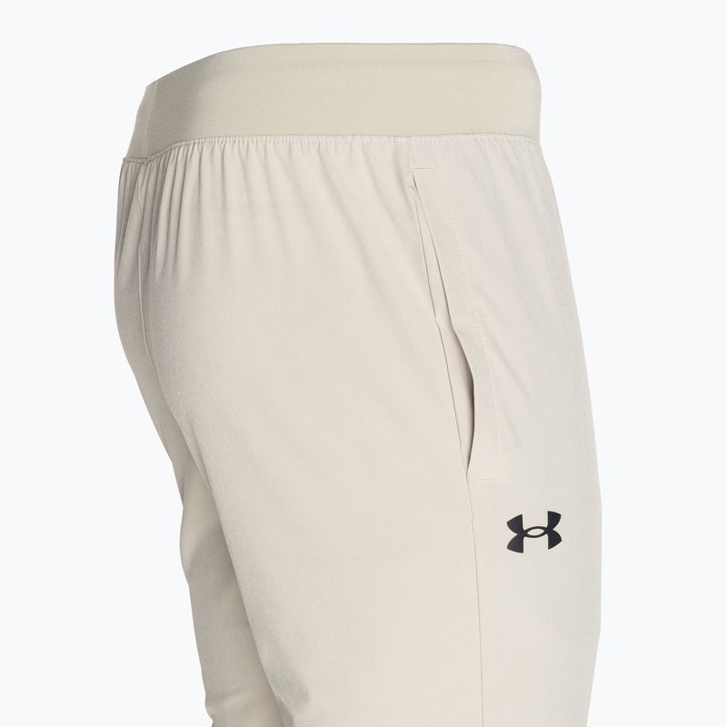 Pantaloni pentru bărbați Under Armour Stretch Woven Joggers khaki base/black 7