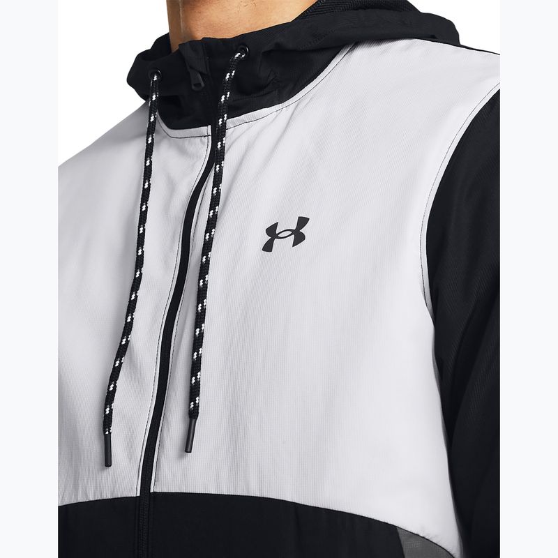 Jachetă de antrenament pentru bărbați Under Armour Legacy Windbreaker black/castlerock/castlerock 3