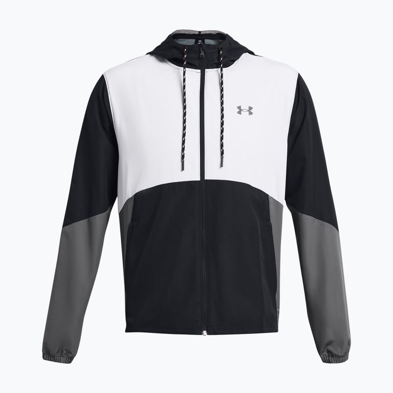 Jachetă de antrenament pentru bărbați Under Armour Legacy Windbreaker black/castlerock/castlerock 4