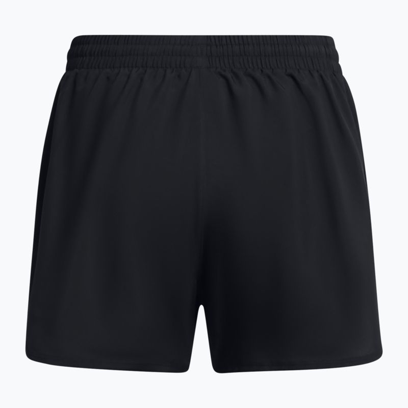 Pantaloni scurți de alergat pentru femei Under Armour Fly By 2in1 black/black/reflective 6