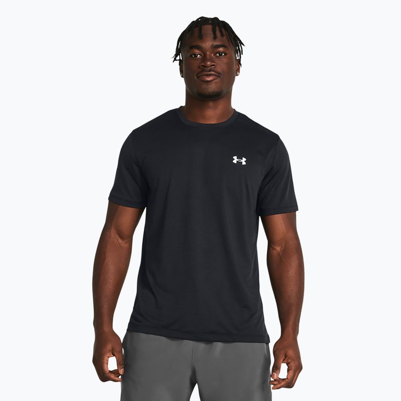 Tricou de alergare pentru bărbați Under Armour Streaker black/reflective