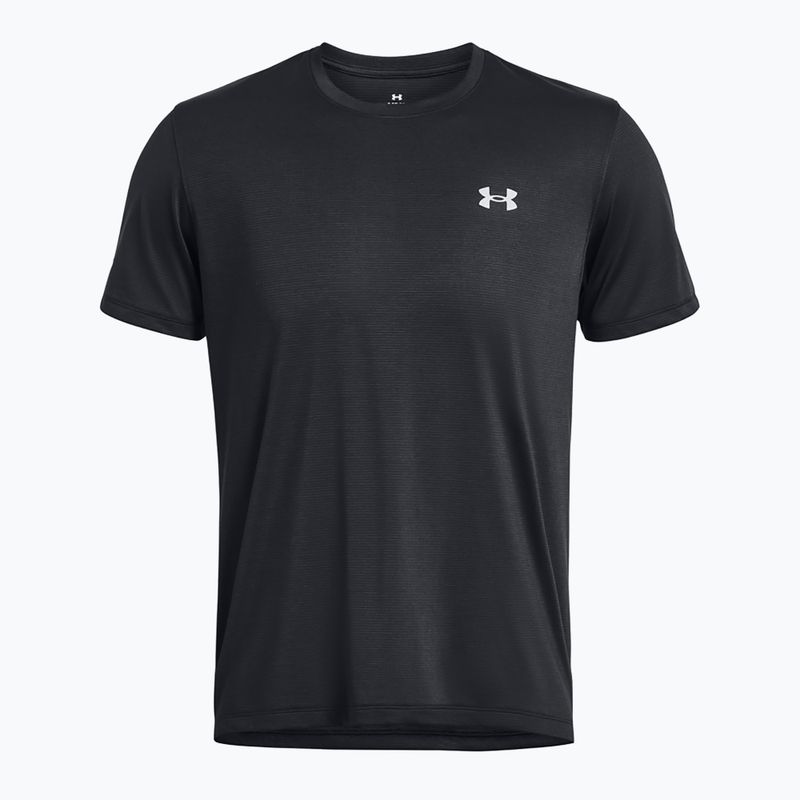 Tricou de alergare pentru bărbați Under Armour Streaker black/reflective 3