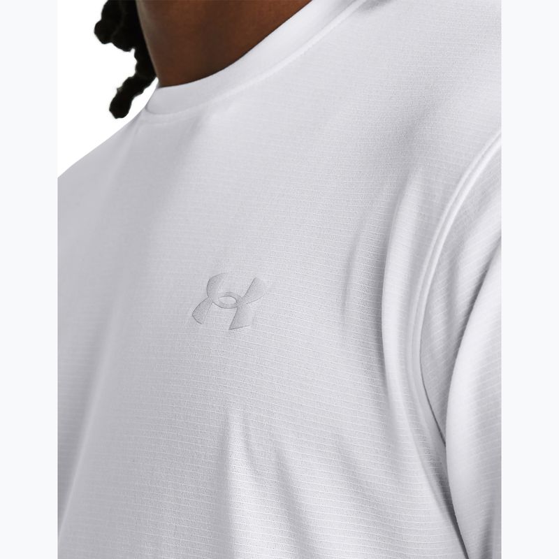 Tricou de alergare pentru bărbați Under Armour Streaker white/reflective 3