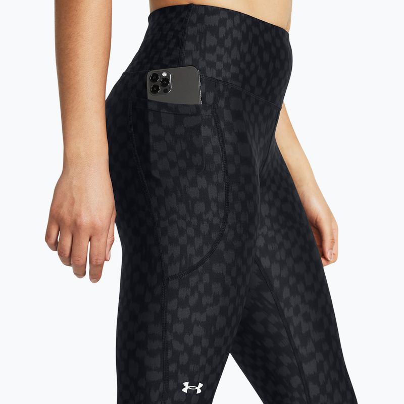 Colanți pentru femei Under Armour Armour Aop Ankle Compression black/anthracite/white 4