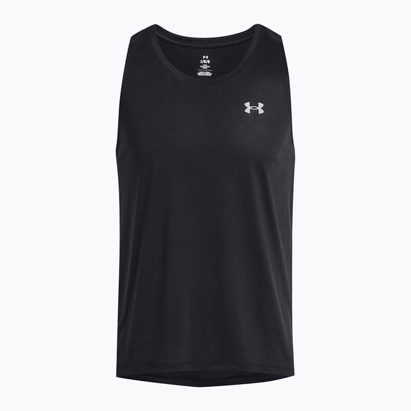 Tank top de alergare pentru bărbați Under Armour Launch Singlet black/reflective 4