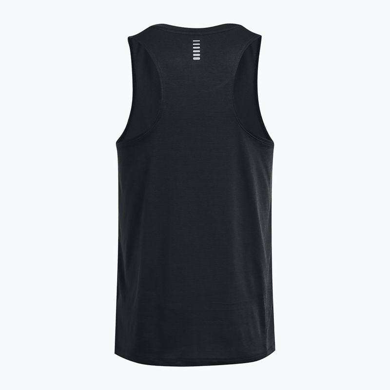 Tank top de alergare pentru bărbați Under Armour Launch Singlet black/reflective 5