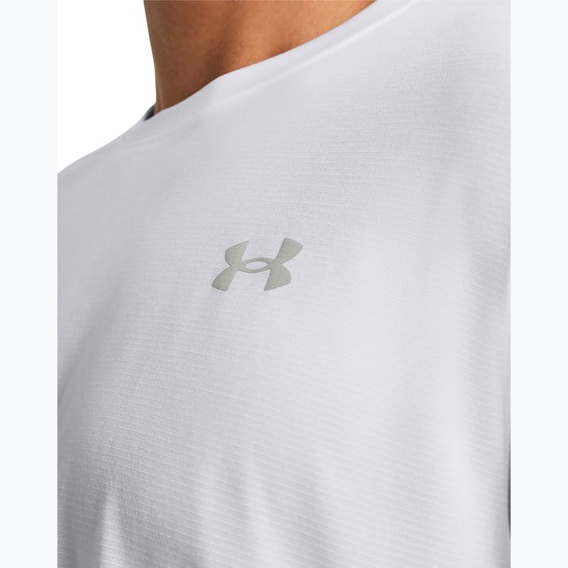 Longsleeve de alergare pentru bărbați Under Armour Launch whte/reflective 3