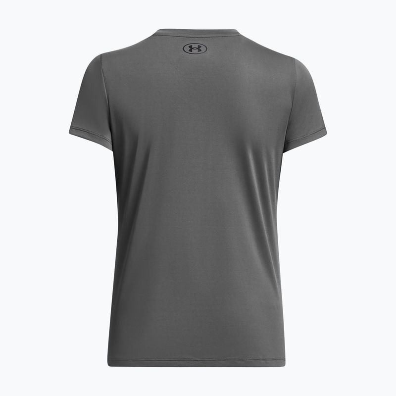 Tricou de antrenament pentru femei Under Armour Tech SSV Solid castlerock/black 2