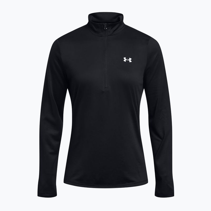 Bluză pentru femei Under Armour Tech 1/2 Zip Solid black / white 3