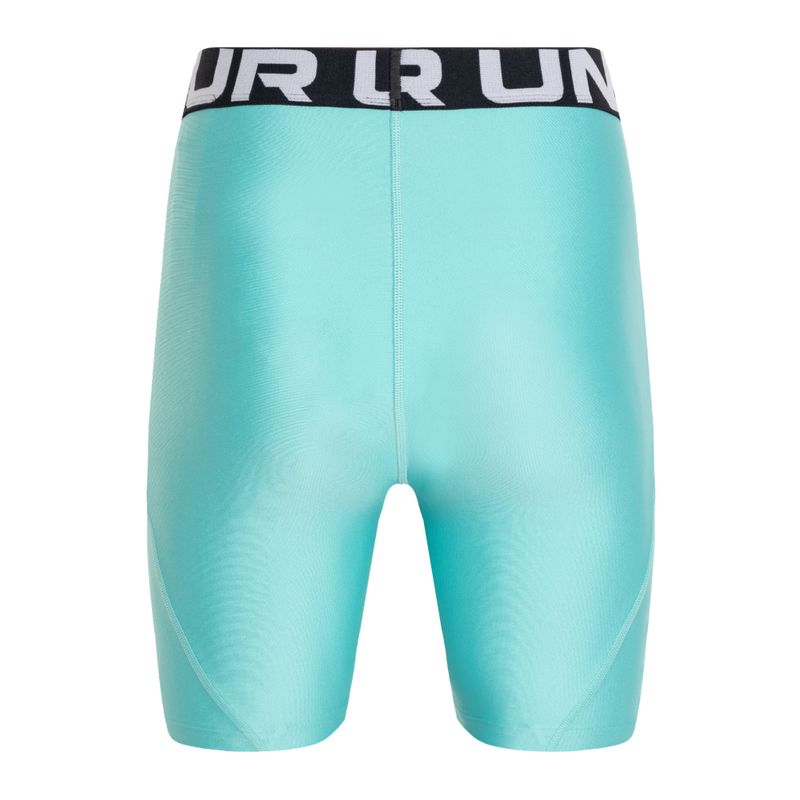 Pantaloni scurți pentru femei Under Armour HG Authentics 8in radial turquoise/white 5