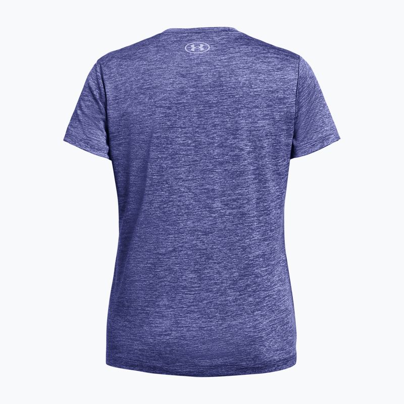 Tricou de antrenament pentru femei Under Armour Tech C-Twist starlight/celeste