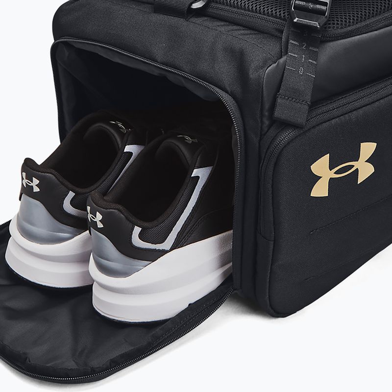 Geantă de antrenament Under Armour Contain Duo 40 l black/metallic gold 5
