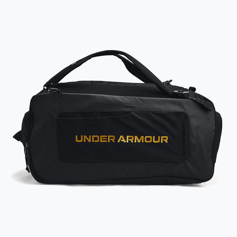 Geantă de antrenament Under Armour Contain Duo 50 l black/metallic gold 2