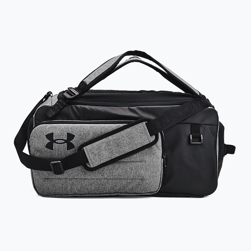 Geantă de antrenament Under Armour Contain Duo 50 l castlerock medium heather/black