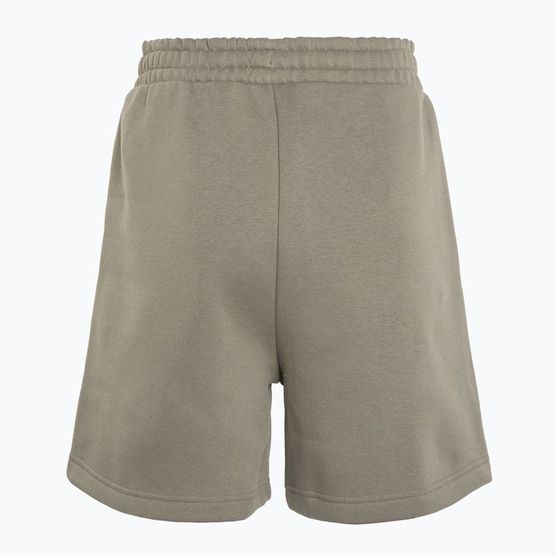 Pantaloni scurți pentru femei Under Armour Essl Flc Relax BF taupe dusk/black