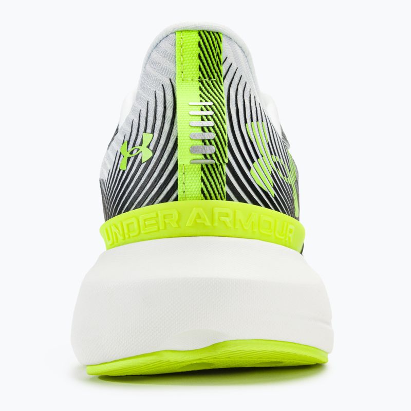 Încălțăminte de alergare pentru bărbați Under Armour Infinite Pro white/black/high vis yellow 6