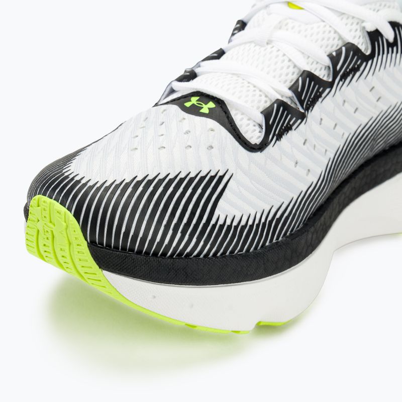 Încălțăminte de alergare pentru bărbați Under Armour Infinite Pro white/black/high vis yellow 7