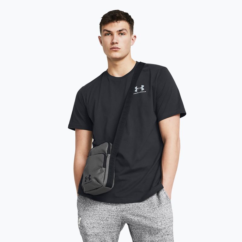 Borsetă Under Armour Loudon Lite 4 l castlerock/black/black 6