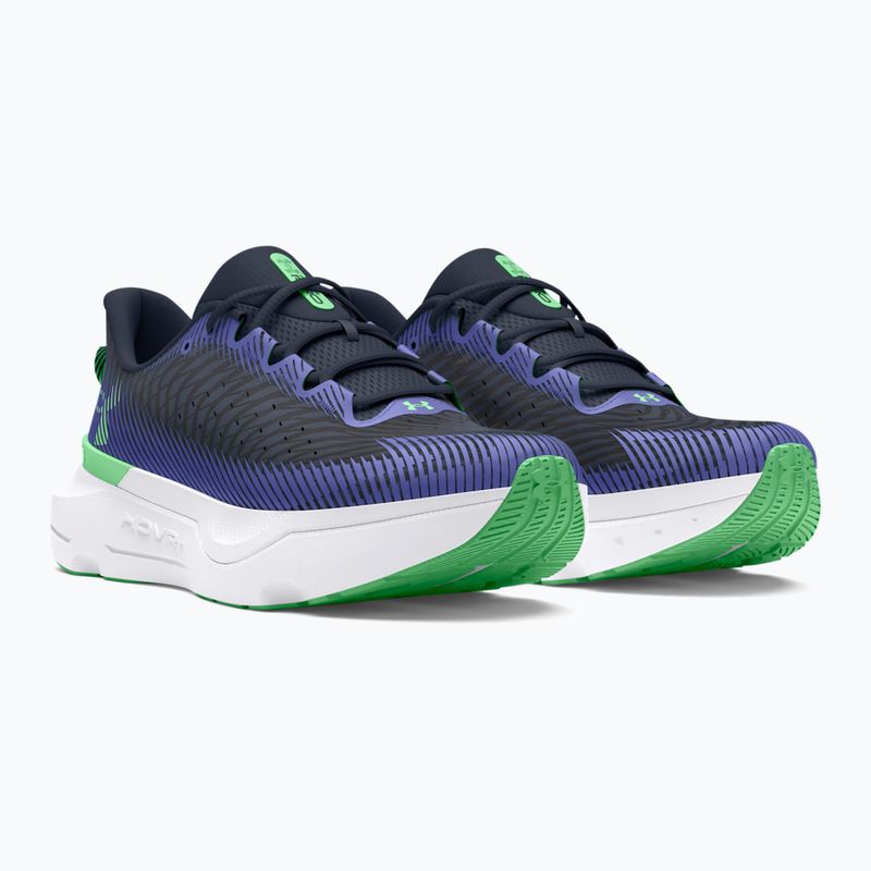 Încălțăminte de alergare pentru bărbați Under Armour Infinite Pro downpour gray/starlight/matrix green 10