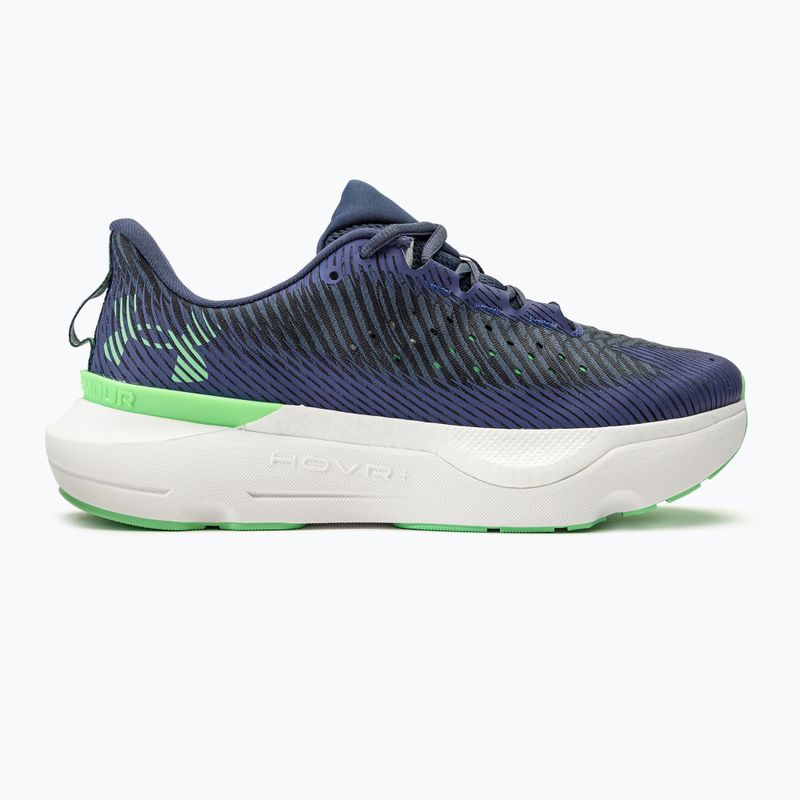 Încălțăminte de alergare pentru bărbați Under Armour Infinite Pro downpour gray/starlight/matrix green 2