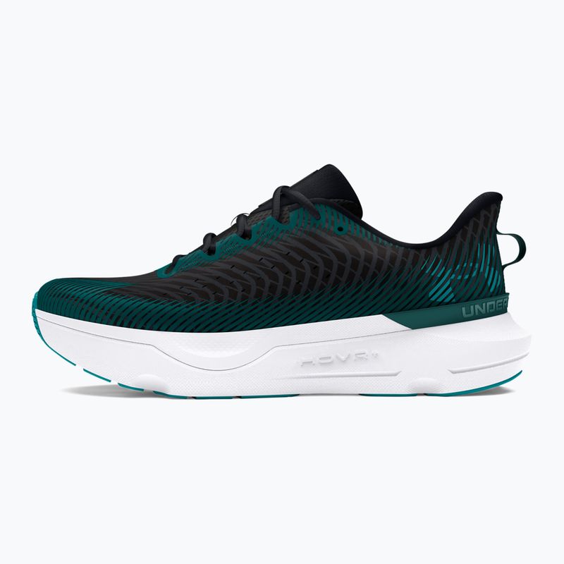 Încălțăminte de alergare pentru bărbați Under Armour Infinite Pro black/hydro teal/circuit teal 10