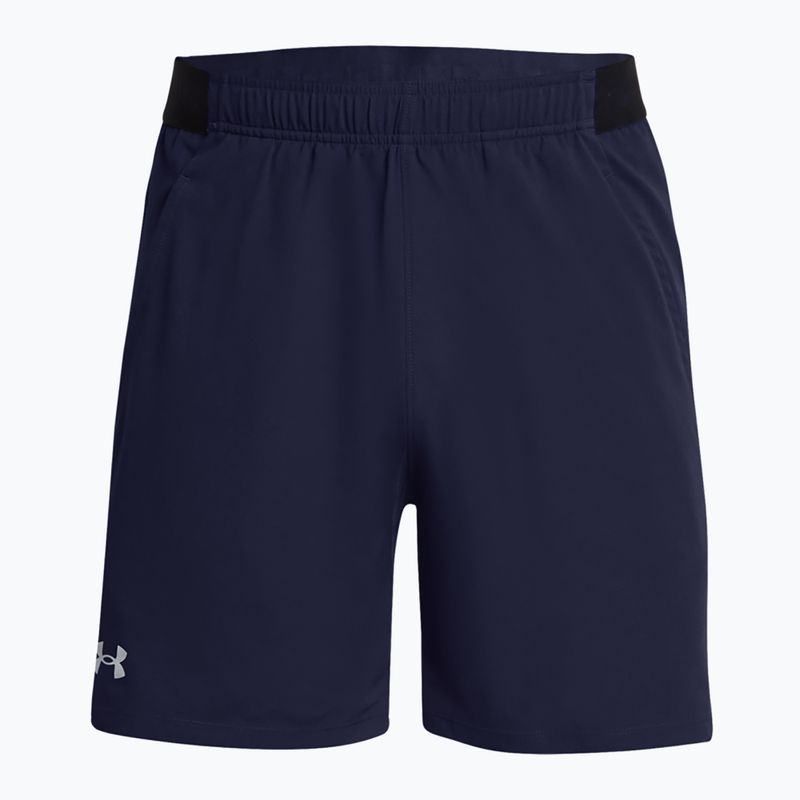 Pantaloni scurți de antrenament pentru bărbați Under Armour UA Vanish Woven 6in midnight navy/mod gray 5