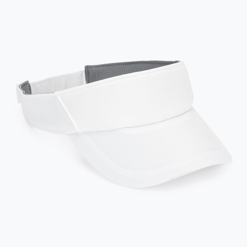 Șapcă de alergare pentru femei Under Armour Launch white/black/distant gray