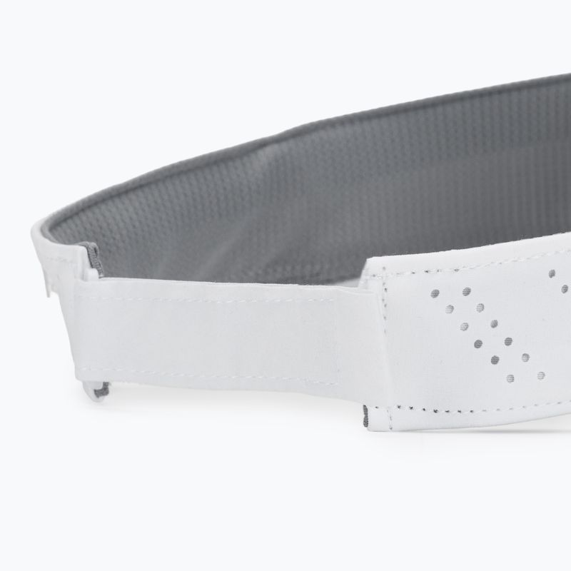 Șapcă de alergare pentru femei Under Armour Launch white/black/distant gray 4